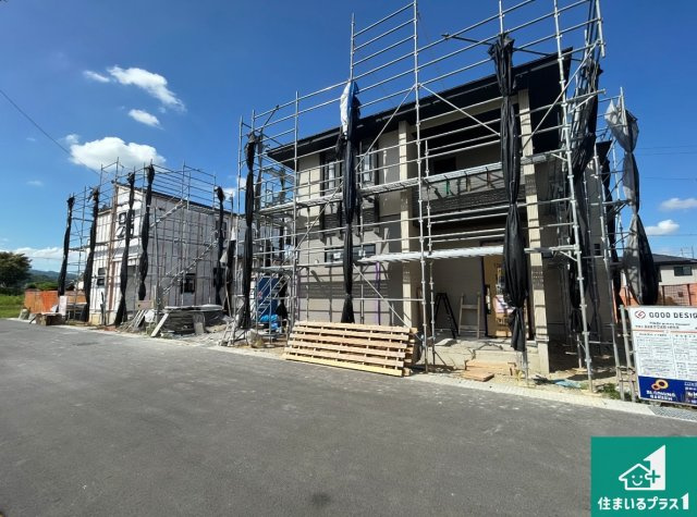 泉佐野市日根野　新築一戸建ての外観|現在の進捗状況です！順調に作業進行中、完成が待ち遠しいです！詳細の間取り等、お気軽にお問い合わせください！