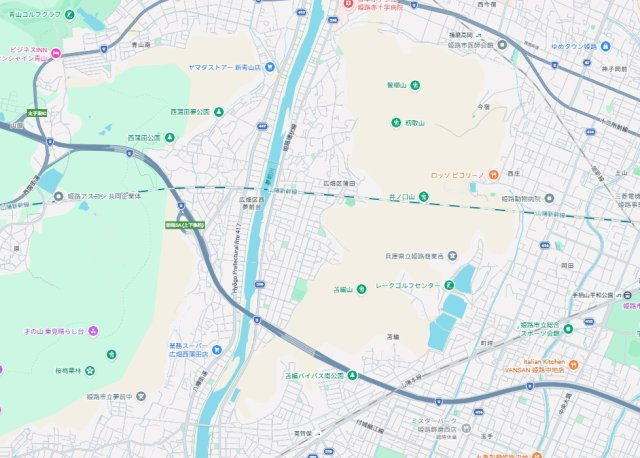姫路市広畑区蒲田　第12期（第4期）　新築一戸建ての地図