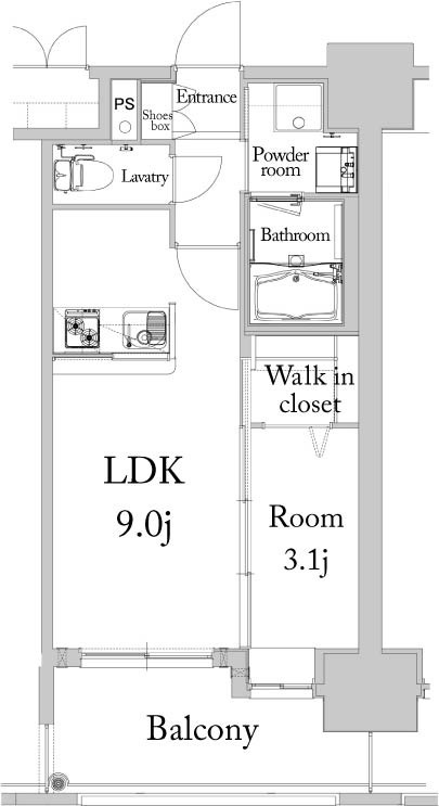 新品家具付きマンション薬院11(KaGood福岡)