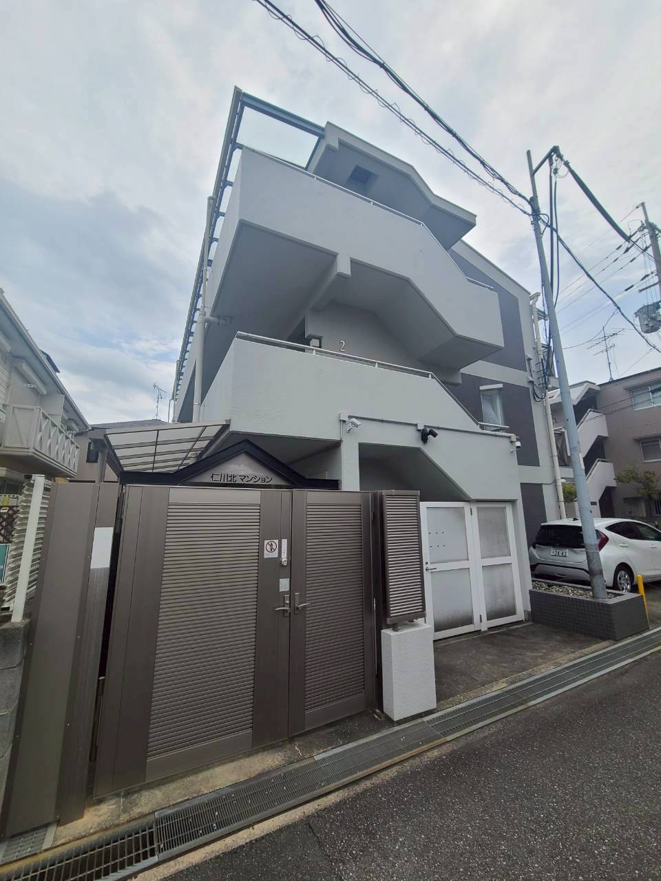 仁川北マンションの外観