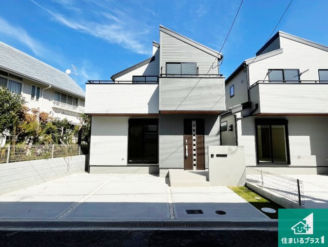■宝塚市中州　新築一戸建ての外観|お客様に長く安心して住んでいだだける事にこだわった家づくり！住んでからのアフターサービスにもしっかりと取り組んでいます！