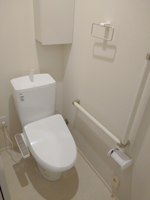 （シニア限定）ヘーベルVillage町屋のトイレ|ライフリズムセンサー付