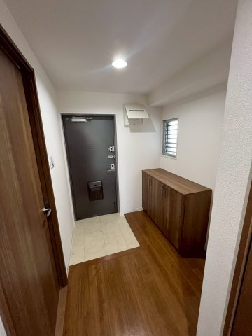 パームスクエアジェームス山 の玄関|シンプルで使いやすい玄関です