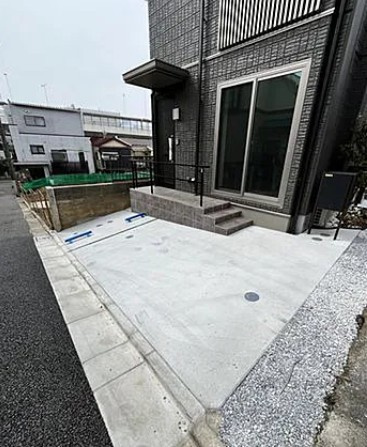EDITION本蓮沼の駐車場