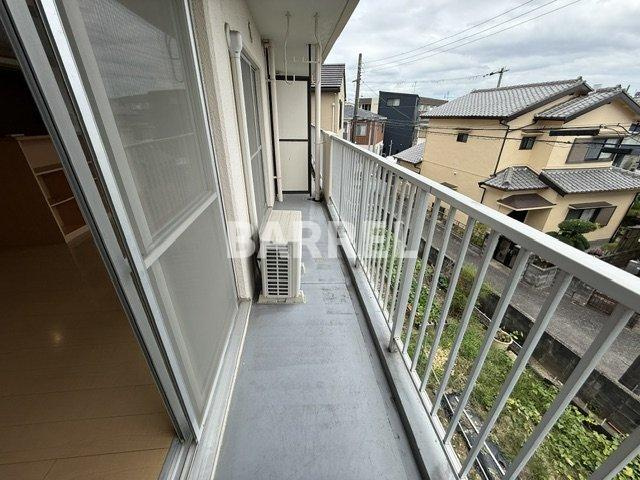 フジコーポのバルコニー