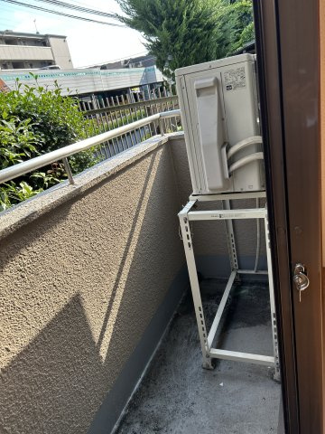 コーポヤマダのバルコニー