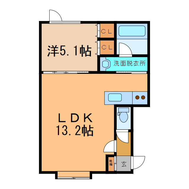ヴィレッタの間取り