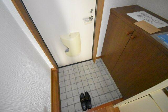 ミレナリオ元住吉の玄関