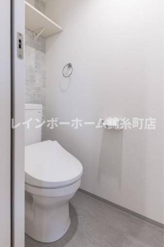 春日部市大枝のアパートのトイレ