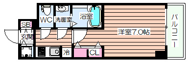 【間取り】 | S-RESIDENCE福島Alovita
