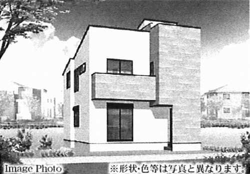 藤沢市城南５丁目Ⅱ　新築戸建全16棟の外観パース