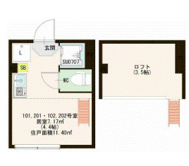 【間取り】 | イニエスタ笹塚