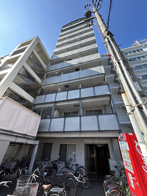 プリエールJR尼崎の外観|おしゃれな外観です