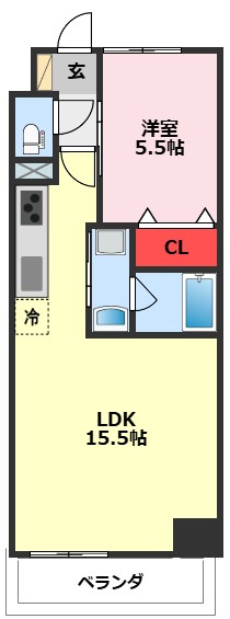 Ｌｕｃｅ　Ⅶの間取り
