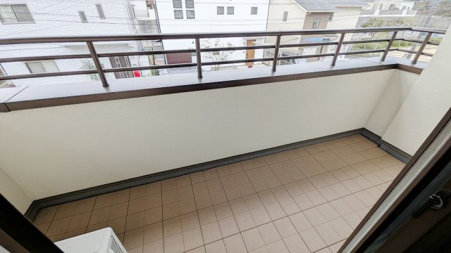 こころM邸のバルコニー