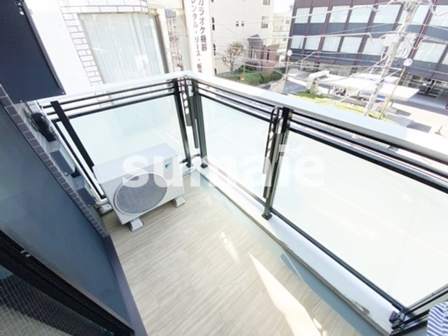 URBAN SKYLINE OMIYAのバルコニー|バルコニースペース！
