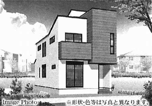 藤沢市城南５丁目Ⅱ　新築戸建全16棟の外観パース