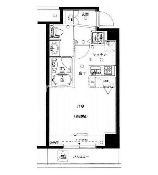 アデッソ上野ベレッツァの間取り