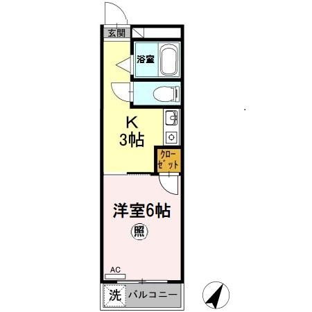 第１パークサイドマンションの間取り