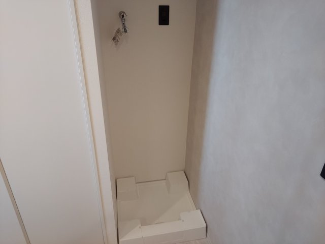 ジオグランデ宝塚山手台センターコートの洗面所|洗濯機置場