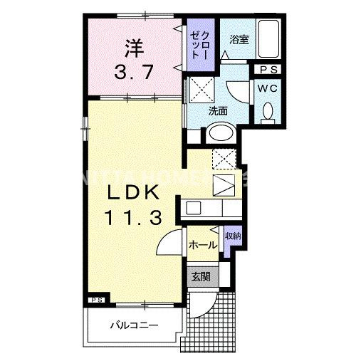 綾部市味方町薬師前のアパート