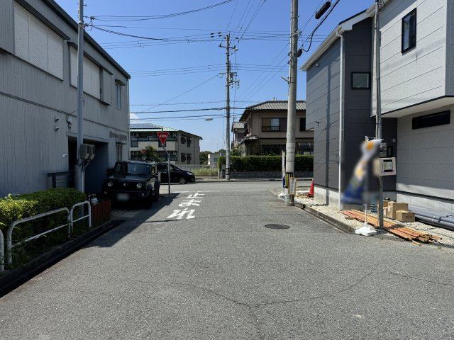 神戸市西区伊川谷町潤和新築戸建１号棟の前面道路含む現地写真|2026年07月19日撮影