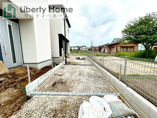 取手市野々井第1期　新築戸建　1号棟の駐車場