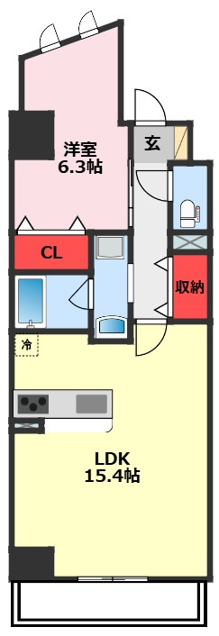 Ｌｕｃｅ　Ⅶの間取り