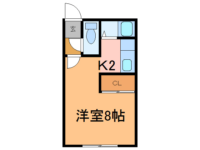 サウスハイツの間取り