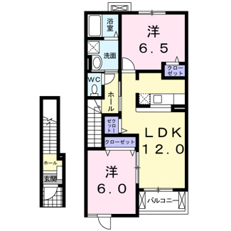【間取り】 | ラティオ．ＦＪ