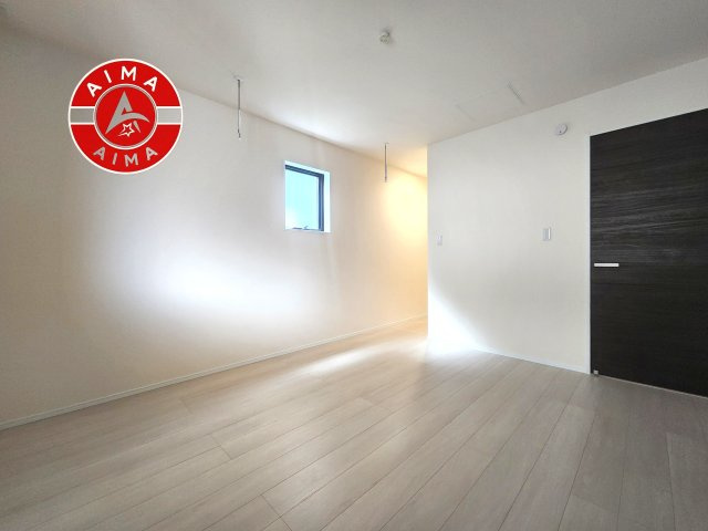 糟屋郡志免町田富1丁目第3-1棟（1号棟）の寝室|主寝室には収納力に優れたクローゼットがありますので、お部屋もすっきり片付きます。