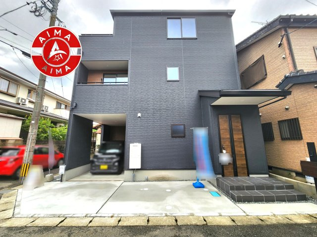 糟屋郡志免町田富1丁目第3-1棟（1号棟）の外観|デザイン性のある外観です。