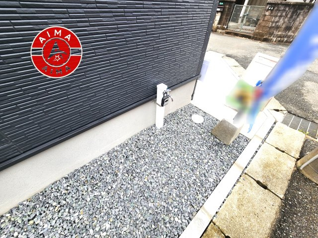 糟屋郡志免町田富1丁目第3-1棟（1号棟）の庭|お庭で自由な時間を過ごせます。