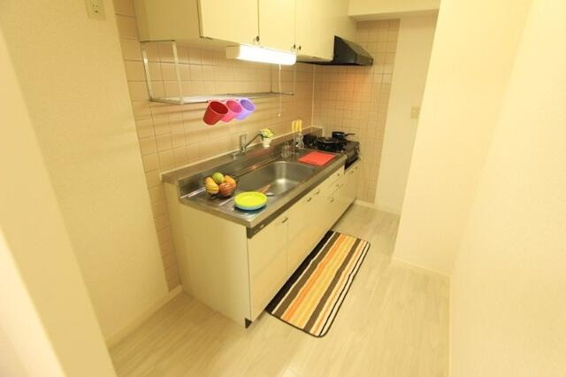 コーポラストマトのキッチン|※２０６号室募集時の写真です。