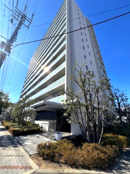 【外観】 | ディアエスタミオ南住吉壱番館 | JR阪和線「我孫子町」駅まで徒歩3分の駅近！オートロック／宅配ボックス有。内覧をご希望の際はお気軽にお電話ください！