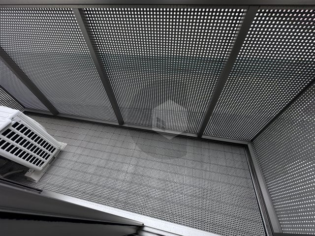 シャンブルのバルコニー