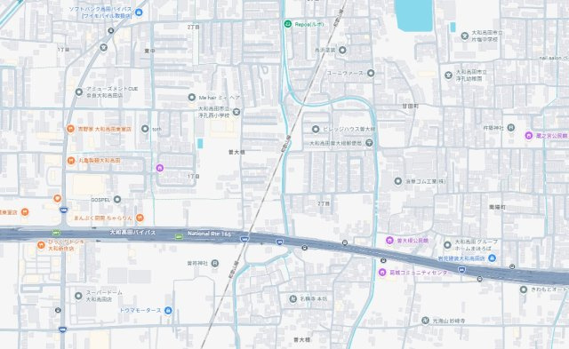 ●29(土)30(日)現地説明会！　大和高田市曽大根　の地図