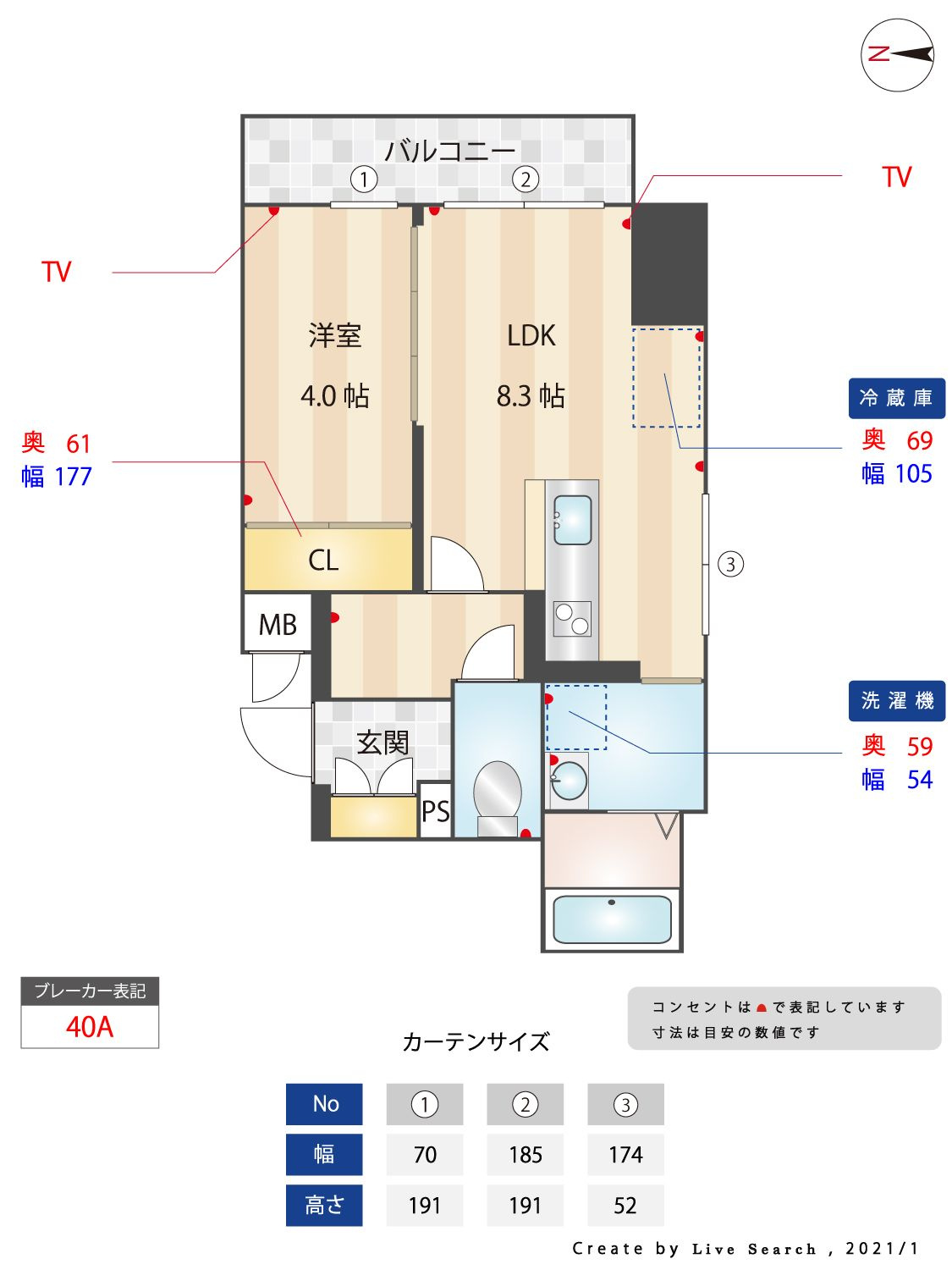 LEXUS GARDEN 香椎駅前の間取り