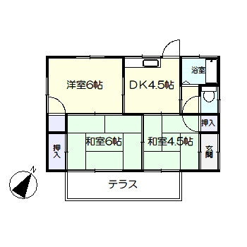 荒井ハウスの間取り