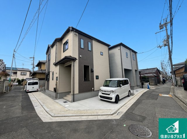 ♦堺市東区日置荘西町　新築一戸建ての外観|安心の10年保証！外観を美しく保ち、雨水で汚れを落とします！気になることがありましたら、お気軽にお問い合わせください！