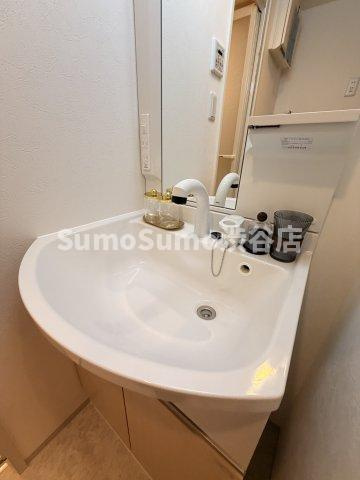 HJクラウンⅡの洗面所