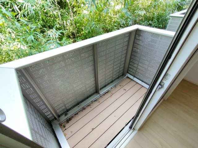 paisible palaisのバルコニー