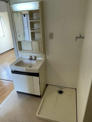 【洗面所】 | グリーンプラザ御園3