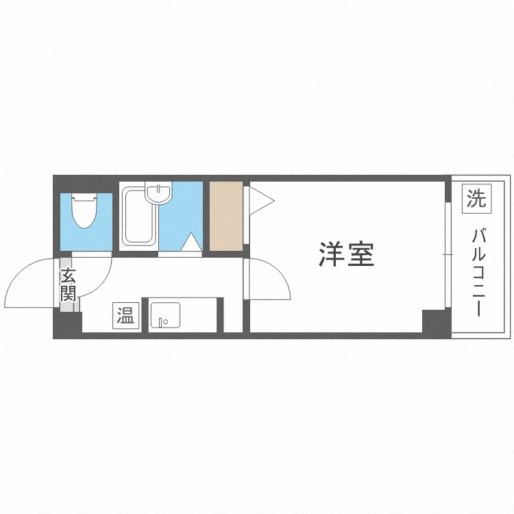 シティライフエステート難波南の間取り