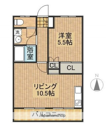 【間取り】 | ぐらんしゅーる・A