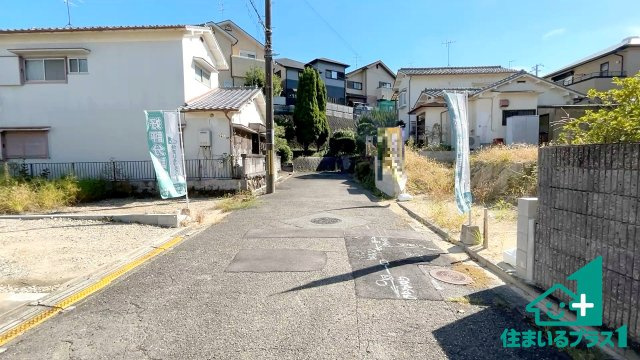 ●24(土)25(日)現地案内可能！　奈良市帝塚山　の前面道路含む現地写真|周辺は閑静な住宅街です。前面道路もしっかりと有りますので車の出し入れも安心ですよ！