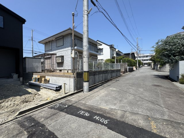 神戸市西区伊川谷町潤和新築戸建２号棟の前面道路含む現地写真|2026年07月19日撮影