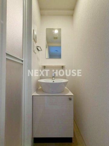 エスリードレジデンス大阪福島フロントの独立洗面台
