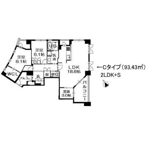 【間取り】 | Le　Ciel　八事