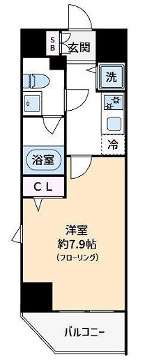ジーベック木場の間取り